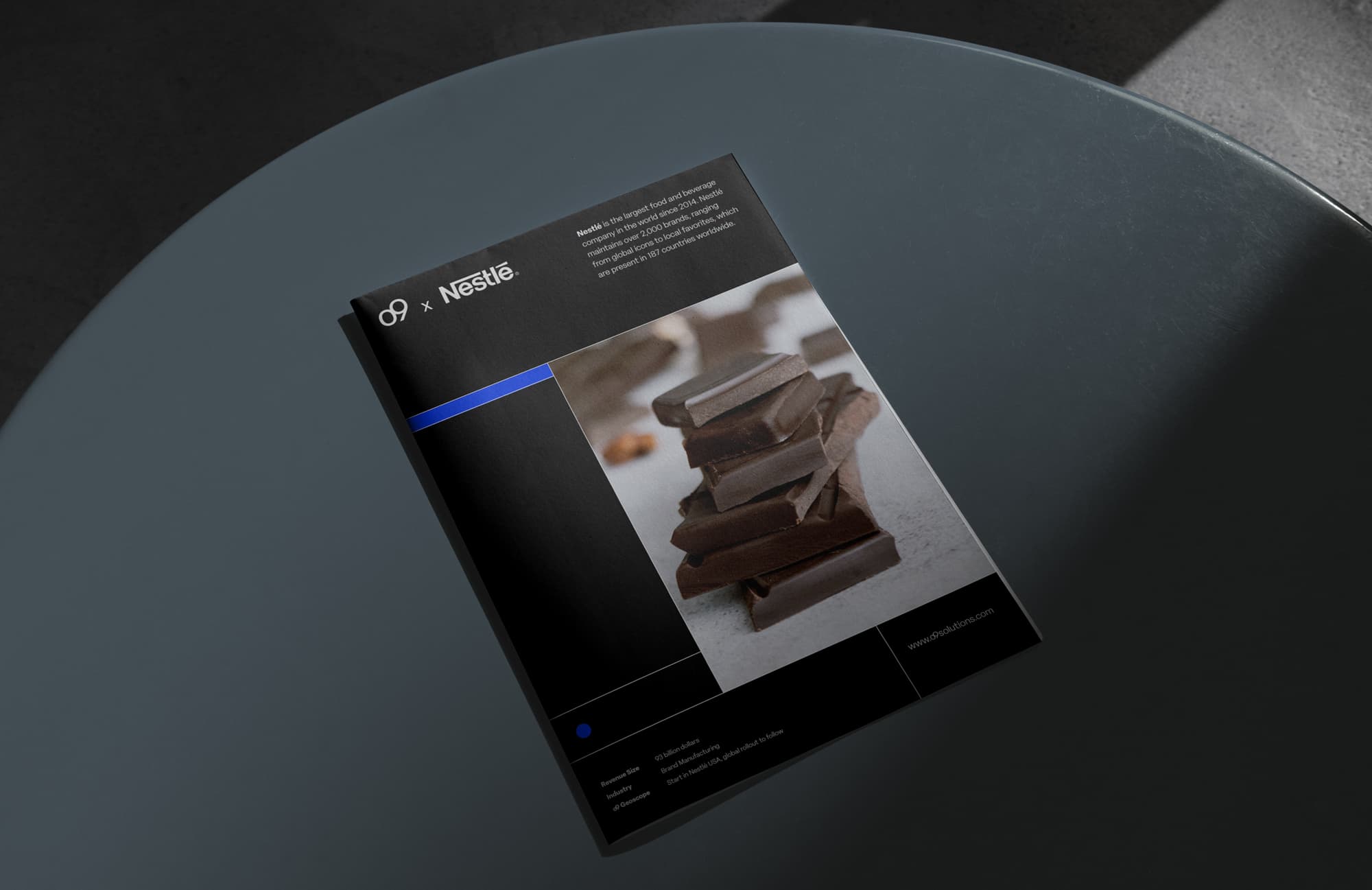 O9 use case nestle mockup