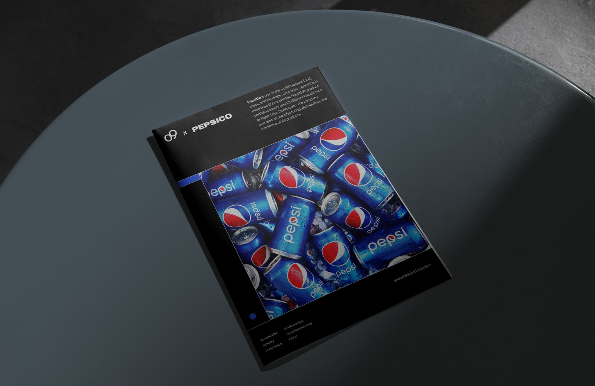 O9 use case pepsico mockup