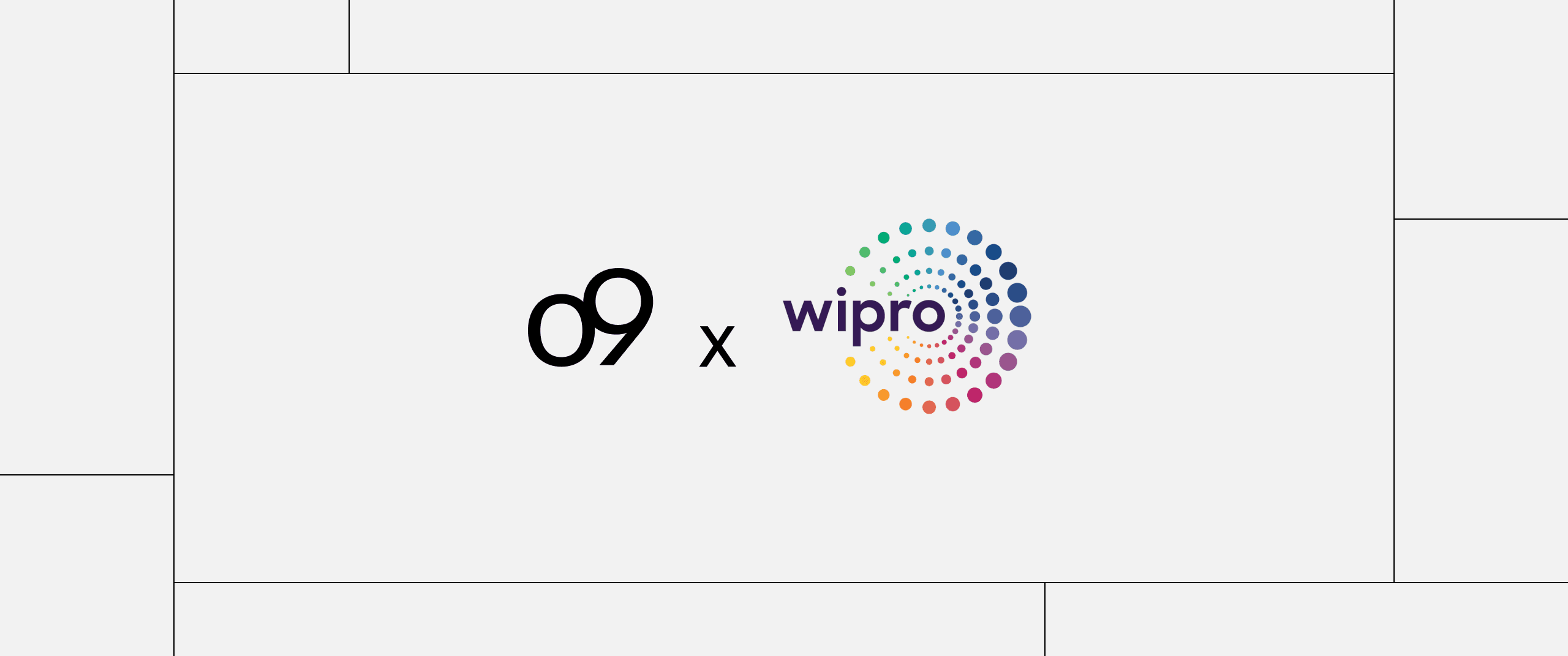 o9 and Wipro logos