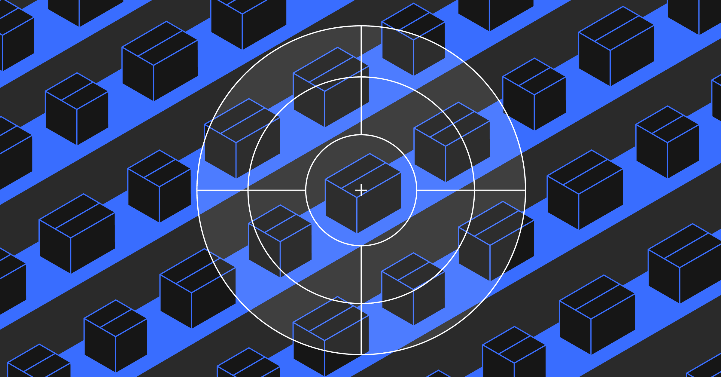 Boxes on assembly line