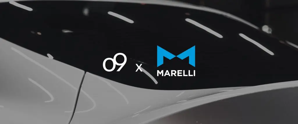 O9 and marelli logos
