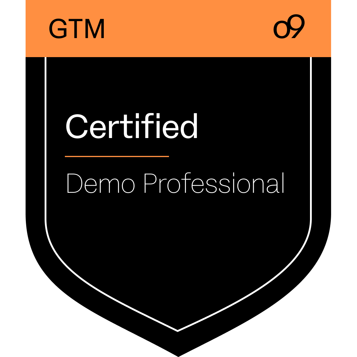O9 badge gtm