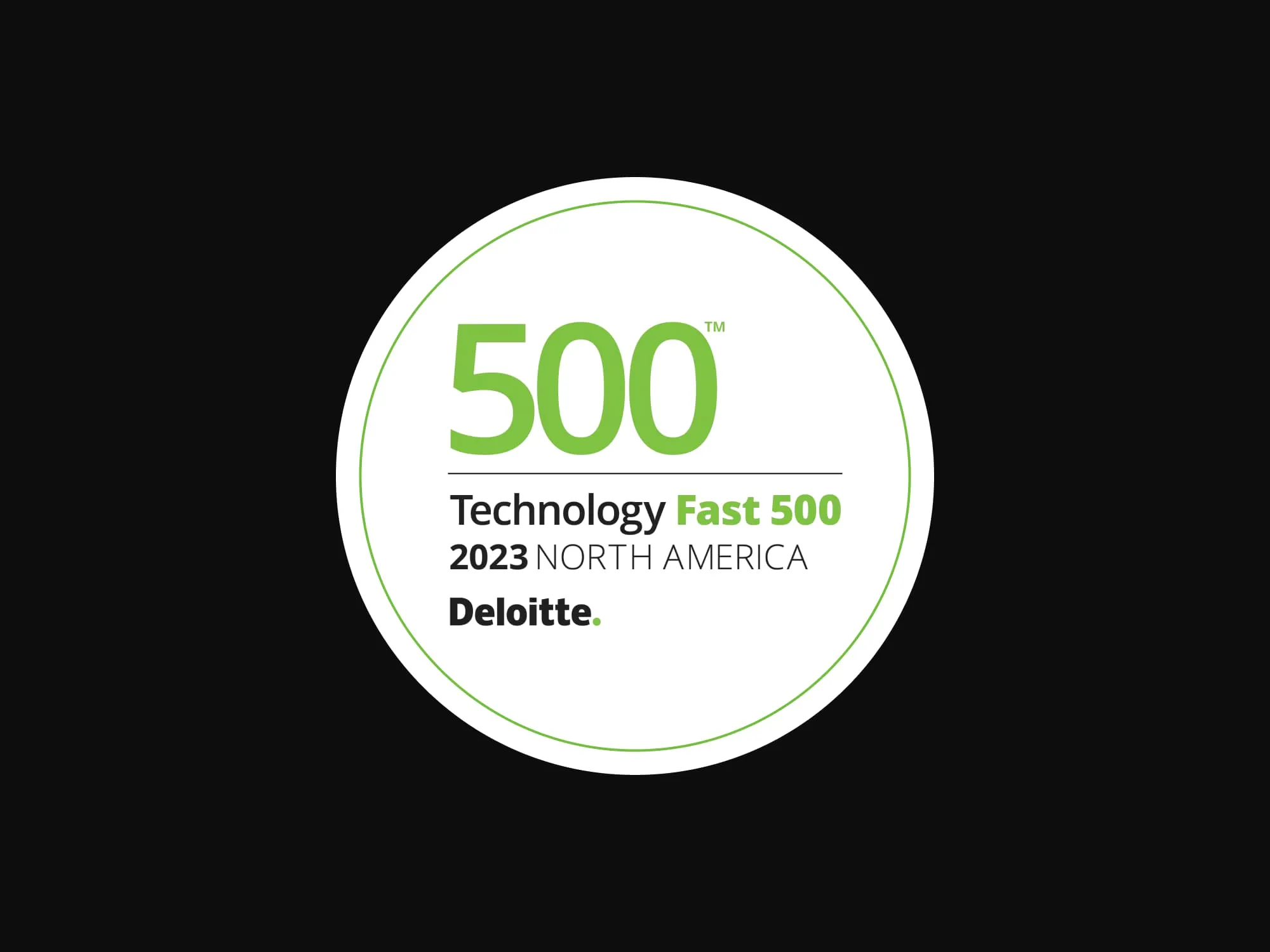 [o9 pr deloitte fast technology 500 2023 award web banner]