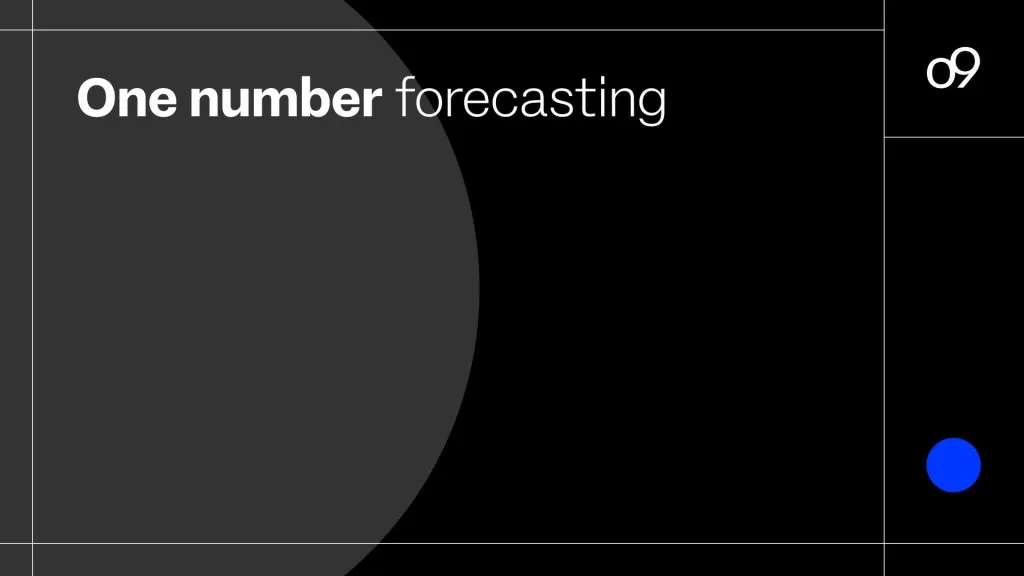 What is “one number” forecasting? thumbnail