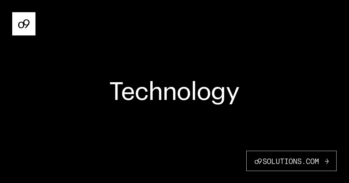 テクノロジー | o9ソリューションズ